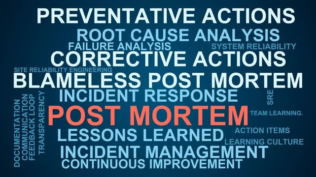 Post Mortem Word Cloud