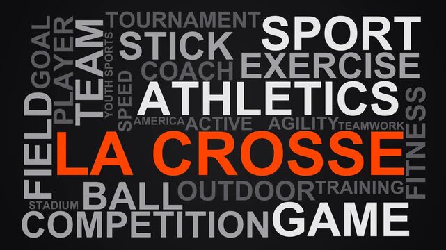 La Crosse Word Cloud