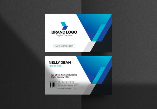 Business Card Design Layout