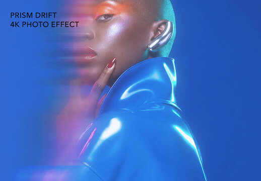 Prism Drift Dreamy Diffusion Photo Effect - Milky Haze Blur RGB Split Chromatic Smear