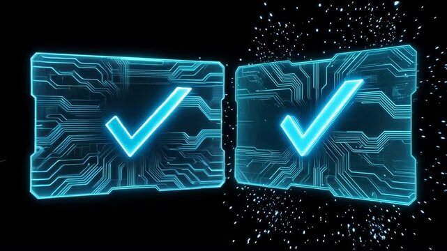  Generic digital interface buttons mockup video template featuring subscribe like and share icons on dark background
