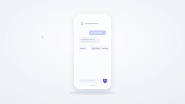Suggestion chips popping with tap ripple above a chat input