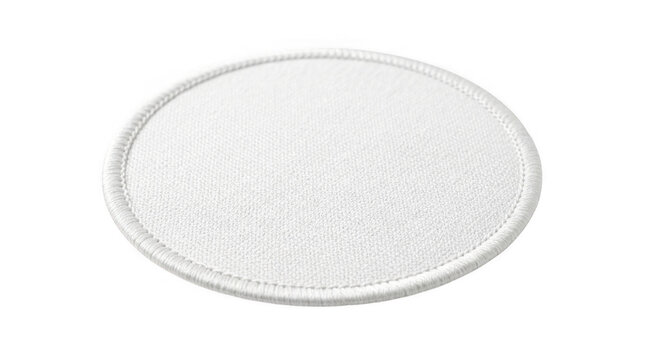 Close-up of soft microfiber cleaning cloth isolated on transparent background