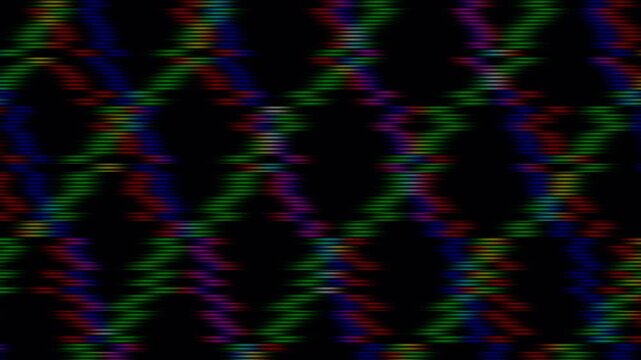 Chromatic Aberration Texture Loop Chromatic aberration texture featuring vibrant colors and digital tear bars. Perfect for adding a unique visual effect to your projects, enhancing depth and dimensio