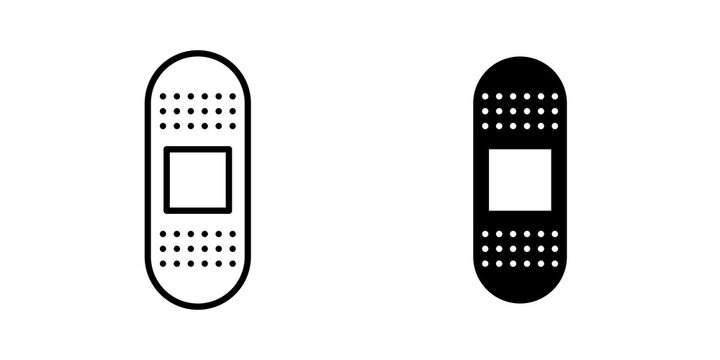 Band aid icon vector design series