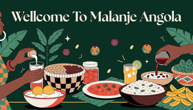 Welcome to Malanje Angola, traditional african food
