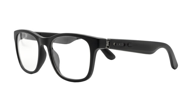 Smart Glasses Isolated on White Background