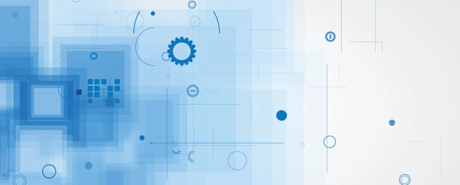 Abstract technology backdrop for business presentations and scientific research