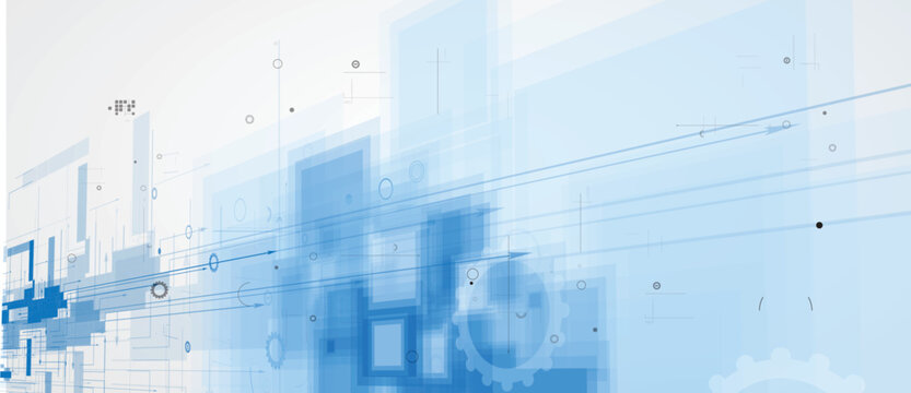 Abstract technology backdrop for business presentations and scientific research