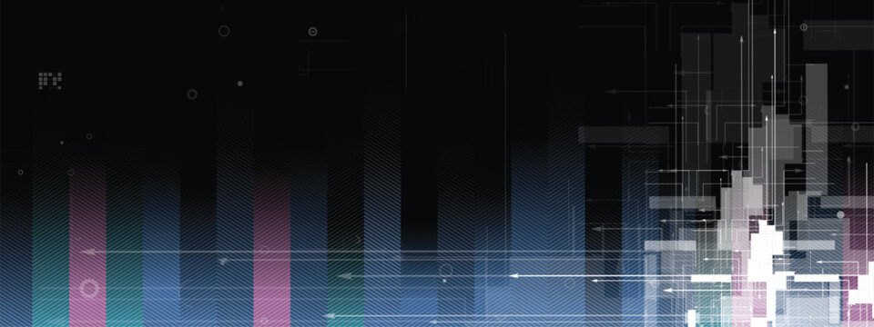 Abstract technology backdrop for business presentations and scientific research