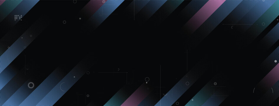 Abstract technology backdrop for business presentations and scientific research