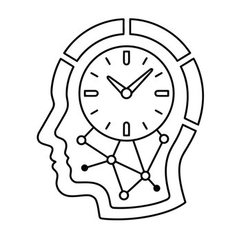 Head with Clock and Network