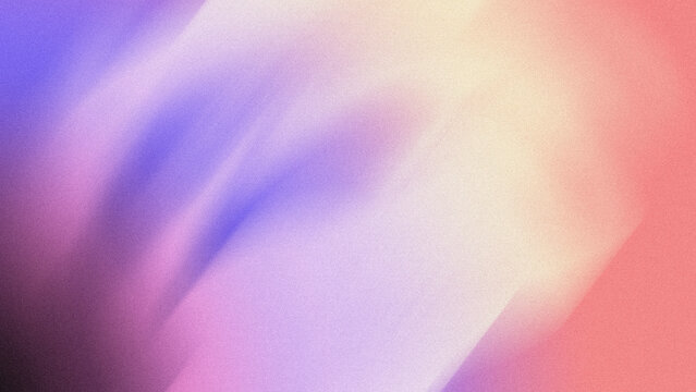 Abstract purple blue gradient background design, Soft pastel pink peach dreamy smooth texture, Glowing ethereal luminous artistic modern creative concept, Fluid motion grain texture dynamic flow