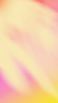Soft yellow pink gradient background abstract design, Warm pastel colors create dreamy smooth texture, Blurred glowing effect features vibrant artistic modern concept, Ethereal grain texture