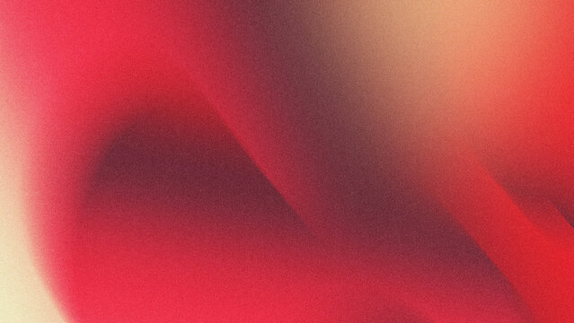 Abstract grain gradient background, vibrant colors, moody atmosphere, soft luminous texture, modern digital backdrop, colorful gradient design, smooth red gradient, artistic abstract texture.