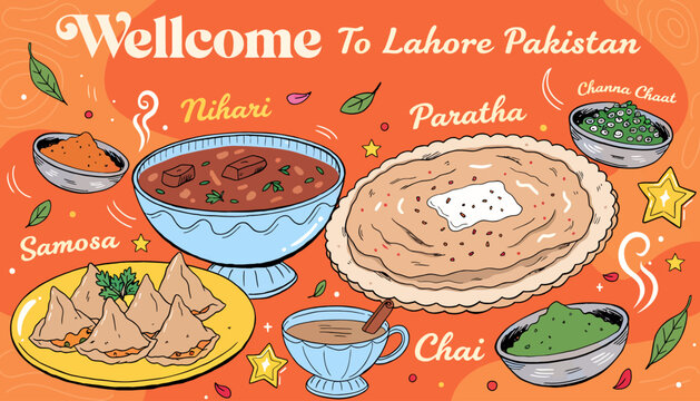 Welcome to Lahore Pakistan, traditional food and drinks