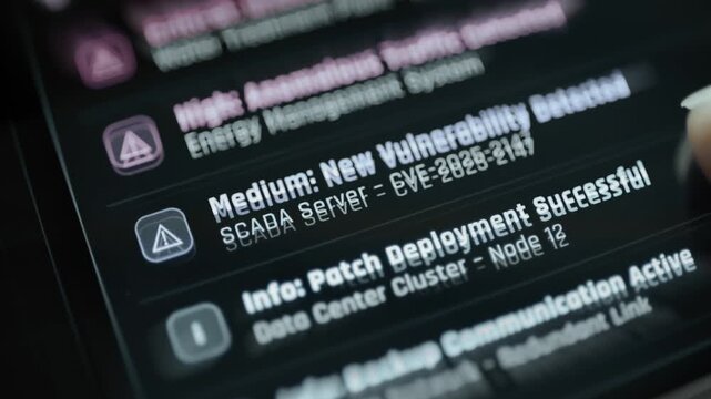 Security alerts detail SCADA vulnerability and traffic anomaly