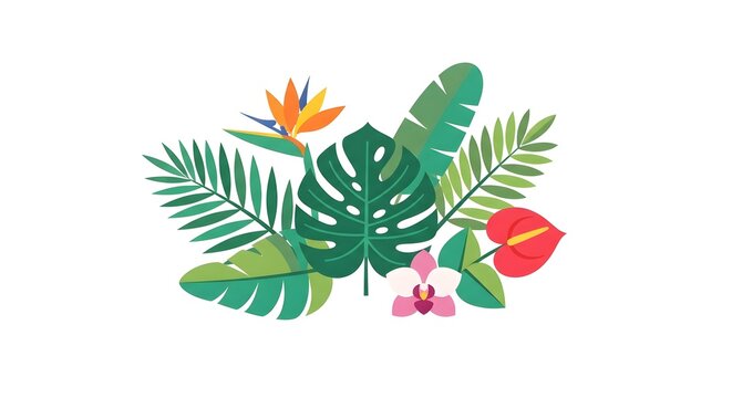 vector illustration of a flower