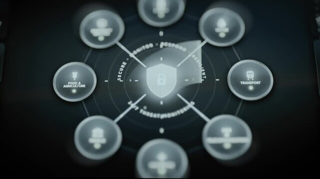 Security shield connects multiple critical service sectors