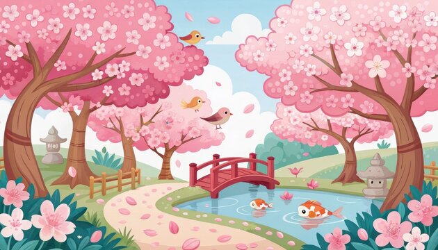 Taman bunga sakura