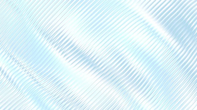 Blue white geometric tech background with diagonal lines. Minimal concept motion design. Seamless loop. Video animation