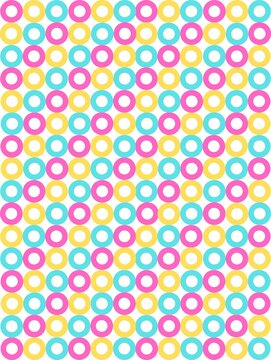 abstract background with circles / colorful ring patern background