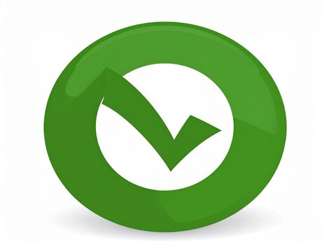 Checkbox vector icon. Green check mark icon set. Tick, ok, accept and selected vector illustration