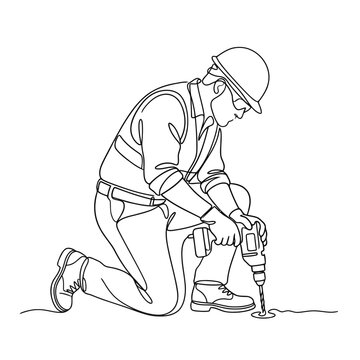 vector illustration of Man kneeling and fixing a bicycle on a street Vector, illustration , Labour Day, Happy Labor Day, Labor Day, Labour day icons set