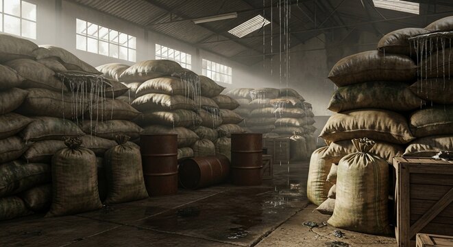 Warehouse storage bags