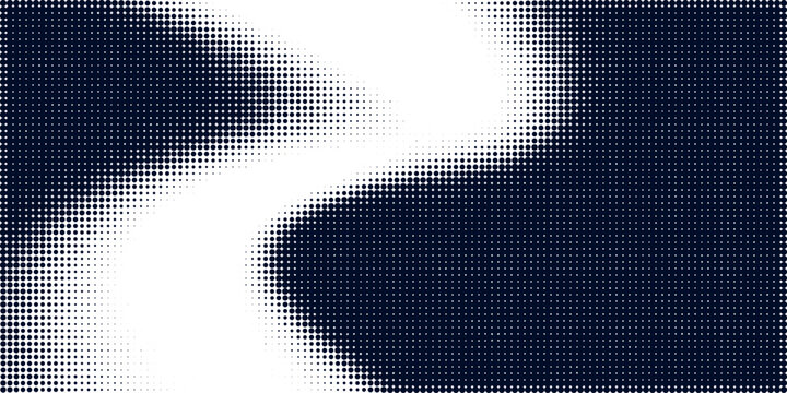 Abstract pixel art design with geometric shapes and dark background Vector Halftone Background