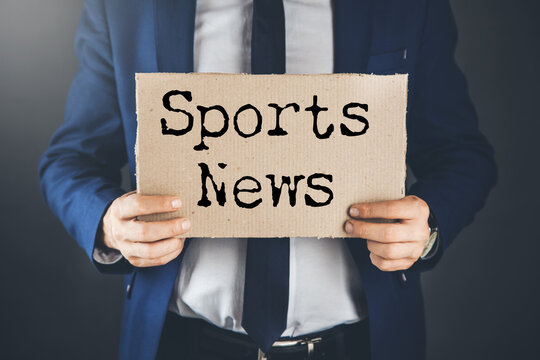 Sports News  text on paper