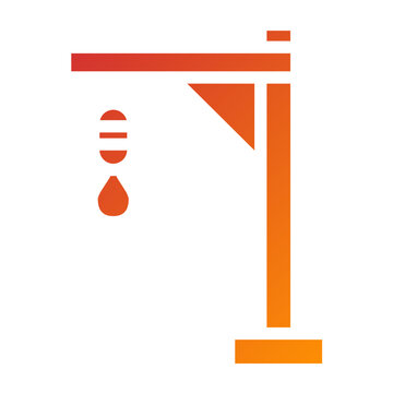 Gibbet Line Icon Style