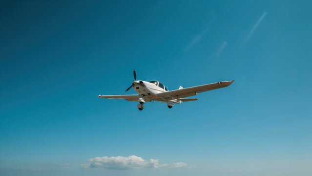 Jetliner in clear blue sky during ascent, side view airplane aircraft