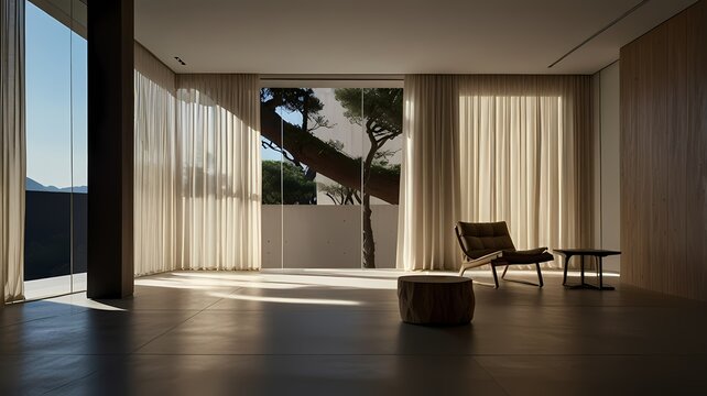 Latest trends in modern and minimalist style interior decoration.