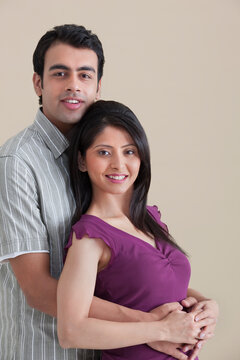 Portrait of married couple