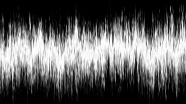 Loopable animated white charcoal sketch scribbles on black, abstract grunge texture background loop video overlay element.