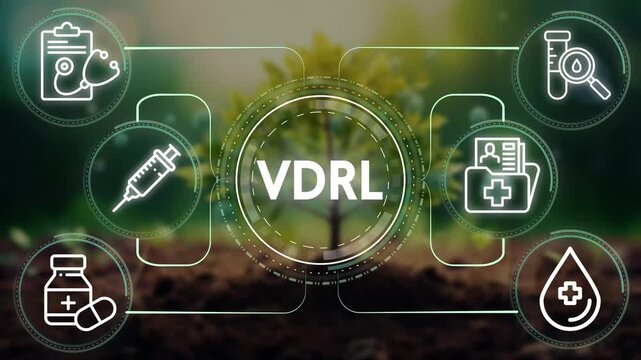 VDRL Test: Medical Diagnosis and Research, VDRL and Syphilis Diagnosis, Venereal Disease Research Laboratory Test, Medical VDRL Testing and Healthcare Technology.