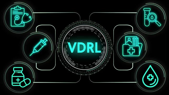 VDRL Test: Medical Diagnosis and Research, VDRL and Syphilis Diagnosis, Venereal Disease Research Laboratory Test, Medical VDRL Testing and Healthcare Technology.