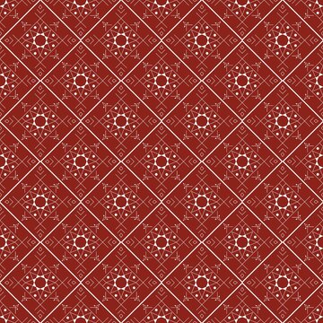 red seamless pattern