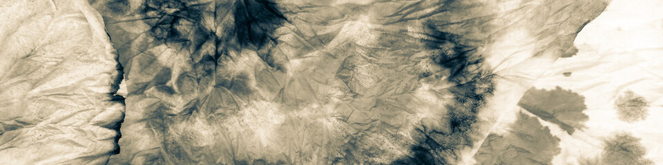 Monochrome Liquid Dripping. Pattern Watercolor. © Olga