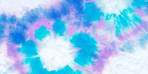 Delicate Pattern Tie Dye. Colored Acryllic © Olga