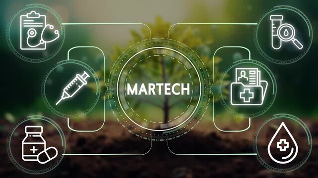 Martech in Healthcare - A direct, keyword-rich title that's easy to find. This option is slightly more descriptive and suggests a forward-looking, innovative theme.