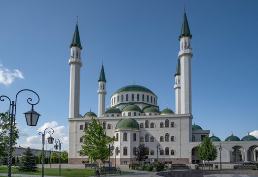 Cathedral Mosque, Cherkessk. Republic of Karachay-Cherkessia, Russia