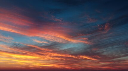 Fototapeta premium Sunset Clouds Sky
