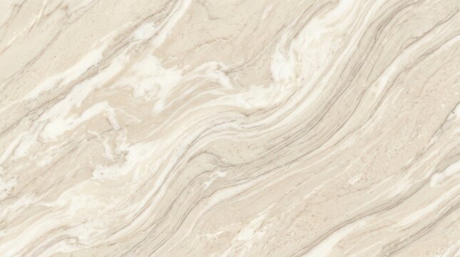 Beige marble stone texture with swirling white veins and organic flowing patterns