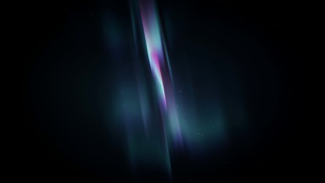 Ethereal aurora borealis light leak, glowing purple and teal northern lights effect, cinematic abstract light rays on black background