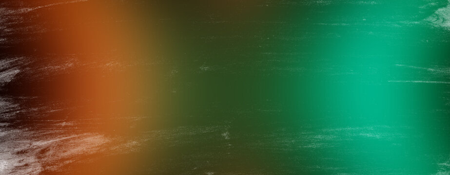 Abstract chalkboard background featuring unique warm orange to cool green gradient blend suitable for artistic school banners modern web headers and creative design backdrops.