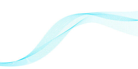 Obraz premium Abstract Blue Dotted Wave Lines Background