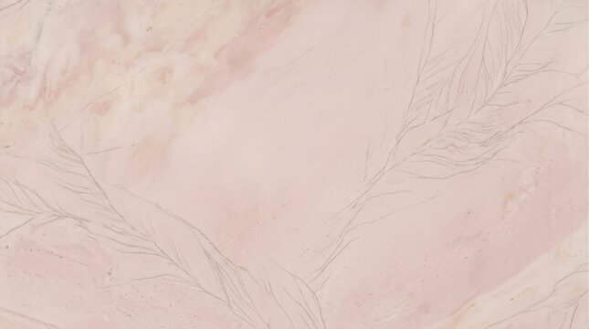 Pale pink marble surface with delicate grey veining and natural stone texture
