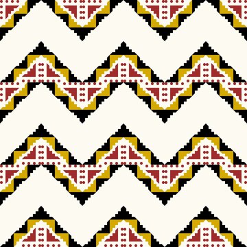 Abstract Geometric Art Deco Style Pattern Background